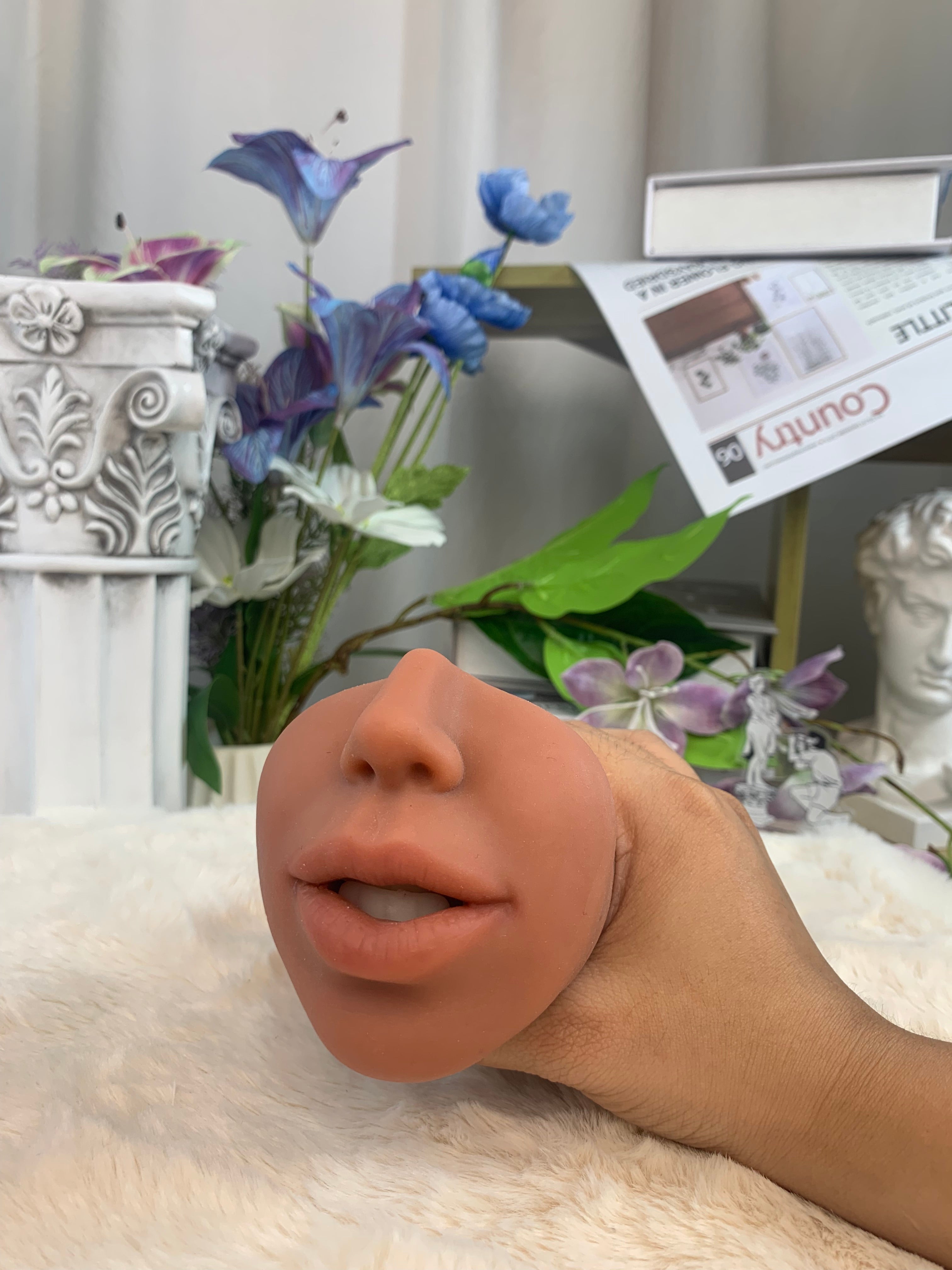 Free shipping丨3 in 1 Male Masturbator, Double-Ended Toy with Vagina & Anus & Mouth