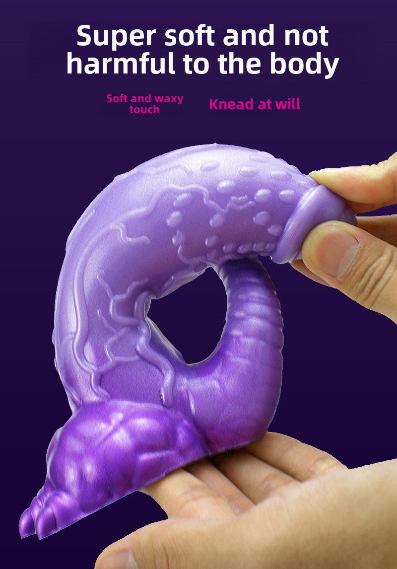 Liquid silicone penis female masturbator