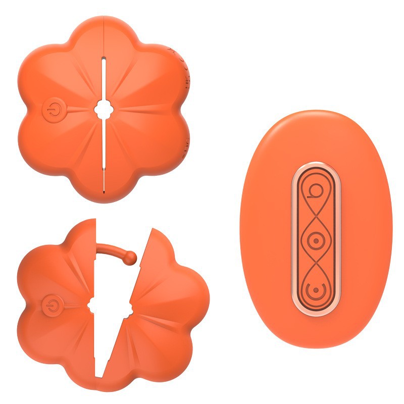 All-inclusive latex clip vibrator