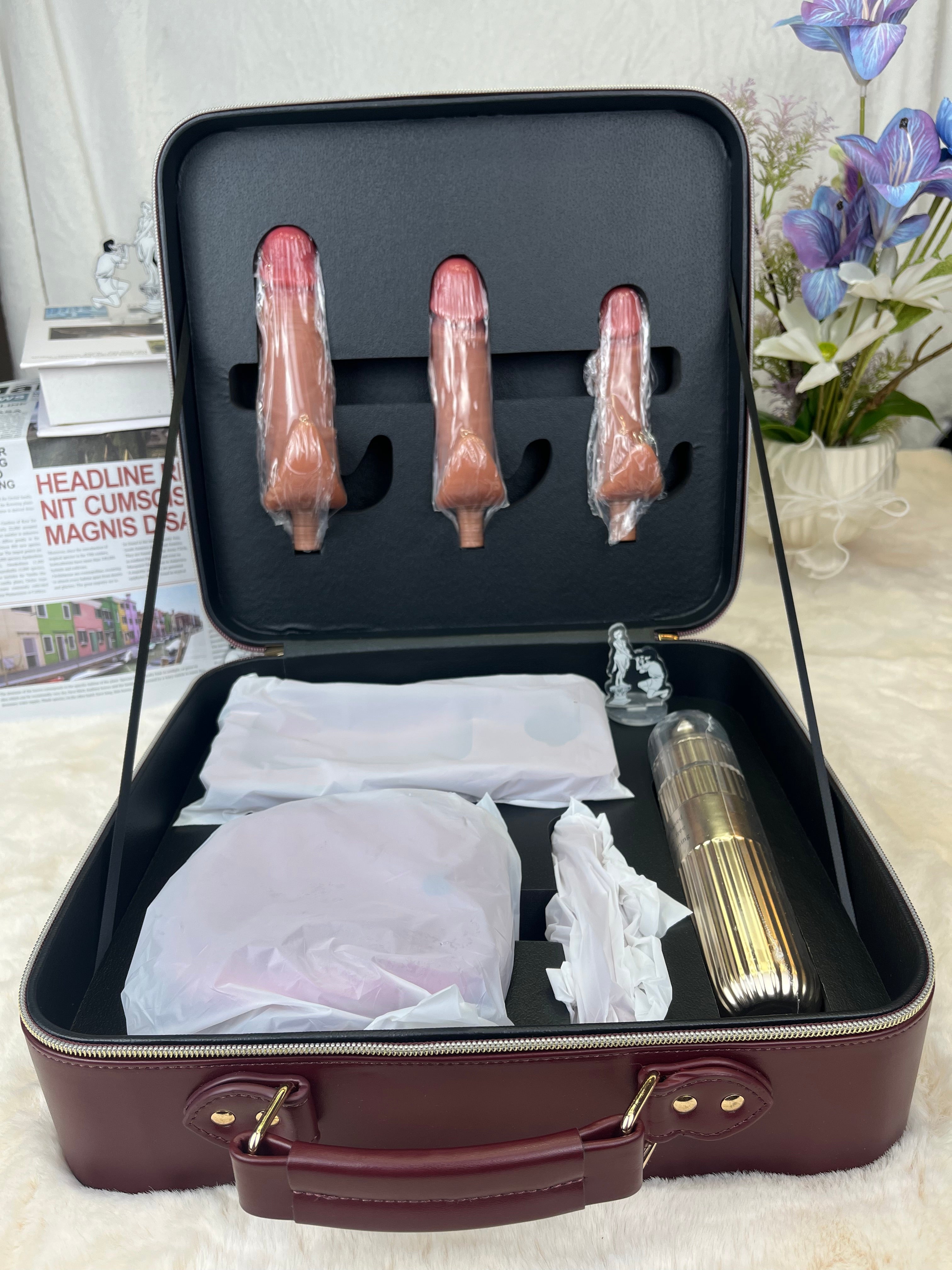 Free Shipping丨Clitoral & Crotch Massager with 3 Sizes and High-Frequency Pulsation