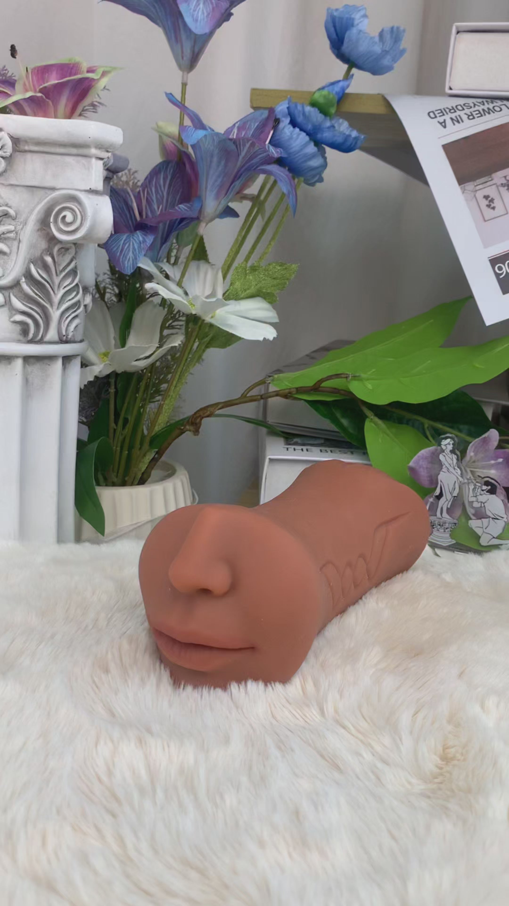 Free shipping丨3 in 1 Male Masturbator, Double-Ended Toy with Vagina & Anus & Mouth